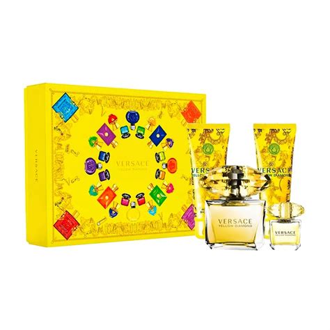 versace yellow diamond 90 ml gift set